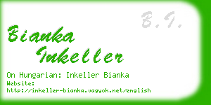 bianka inkeller business card